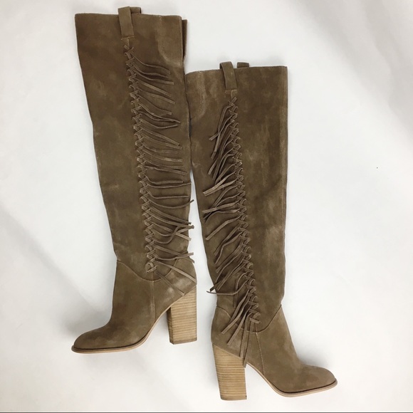 carlos santana fringe boots